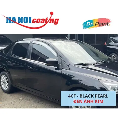 Bình sơn Xịt Xóa Vết Xước Xe Ô tô FORD FOCUS Màu Đen Ánh Kim Code 4CF - BLACK PEARL chính hãng DR.PAINT