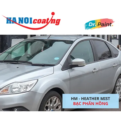 Bình sơn Xịt Xóa Vết Xước Xe Ô tô FORD FOCUS Màu BẠC PHẤN HỒNG code HM - HEATHER MIST chính hãng DR.PAINT