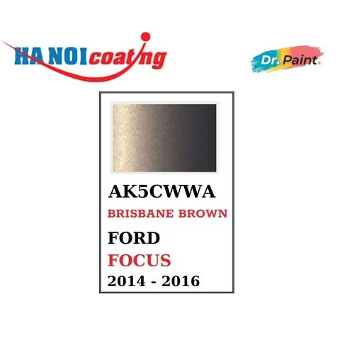 Bình Sơn Xịt Xóa Vết Xước Xe Ô tô FORD FOCUS Màu NÂU HỔ PHÁCH code AK5CWWA - BRISBANE BROWN chính hãng DR.PAINT