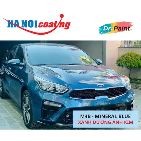 Bình Sơn Xóa Vết Xước cho xe KIA CERATO Màu XANH DƯƠNG ÁNH KIM mã màu M4B - MINERAL BLUE chính hãng DR.PAINT
