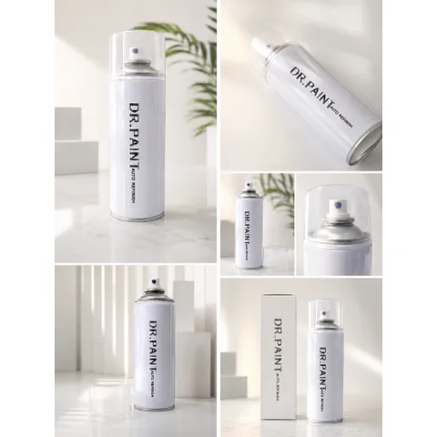 Bình Xịt Xóa Vết Xước cho xe KIA SEDONA màu ĐỎ SẪM ÁNH KIM mã màu MR5 - SUNSET RED chính hãng DR.PAINT