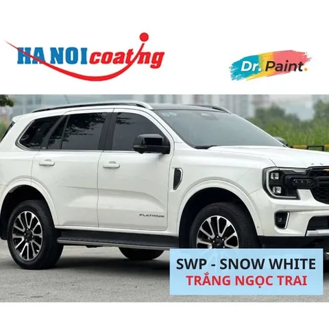 Bình Xịt Xóa Vết Xước Xe KIA SOUL Màu TRẮNG NGỌC TRAI Code SWP - SNOW WHITE chính hãng DR.PAINT