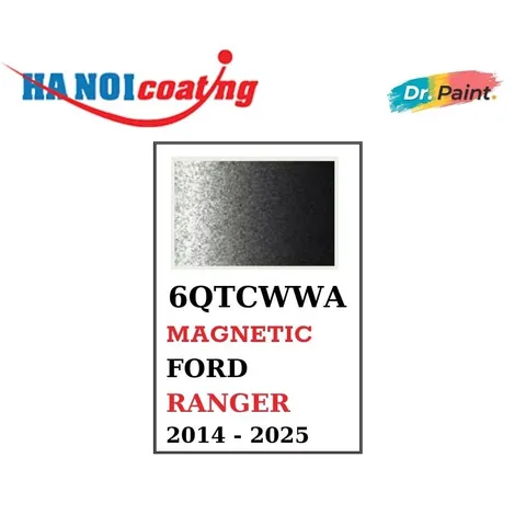 Bình Xịt Xóa Vết Xước cho xe FORD RANGER Màu XÁM MAGNETIC Code 6QTCWWA - MAGNETIC chính hãng DR.PAINT