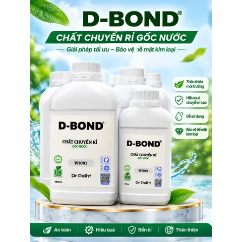 Chất Chuyển Rỉ Gốc Nước Thân Thiện Môi Trường, Bảo Vệ Bền Lâu Dung Tích 1L