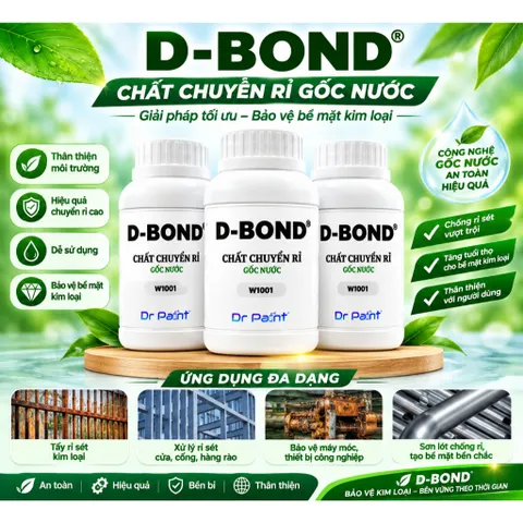 Chất Chuyển Rỉ Gốc Nước Thân Thiện Môi Trường, Bền Bỉ, Độ Bám Dính Cao, Dung Tích 250ml