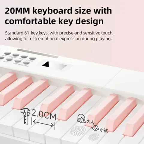 PIANO BETSY B151 GẤP GỌN 61 PHÍM CẦM TAY THÍCH HỢP CHO TRẺ EM VÀ NGƯỜI MỚI