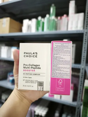 Tinh chất tăng cường peptide làm giảm nếp nhăn và săn chắc da Paula's choice Pro-Collagen Multi-Peptide Booster