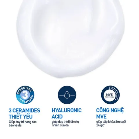 Sữa Rửa Mặt CeraVe Cho Da Thường Đến Khô - Hydrating Cleanser