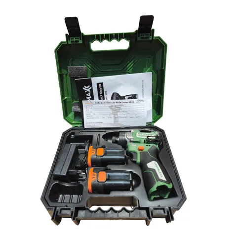 Máy Chuyên Vít Có Búa 1/4 BZM-1618 Brushless 150N.m 3400RPM 3800IPM 2Pin 16.8VDC