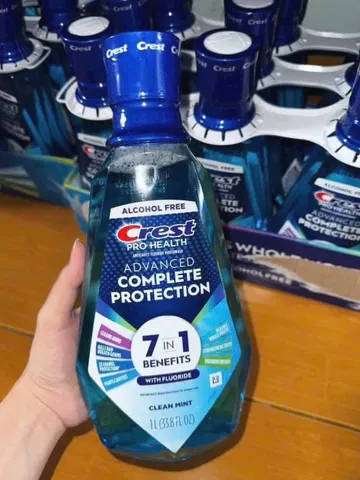 Crest Pro-Health 7in1 Advanced Nước súc miệng chăm sóc răng miệng toàn diện 1L Chính Hãng Mỹ
