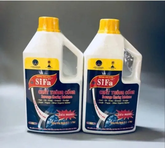 Nước Thông Tắc Cầu Cống Siêu Mạnh Sifa 1.4kg ( Mẫu Mới )