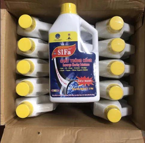 Nước Thông Tắc Cầu Cống Siêu Mạnh Sifa 1.4kg ( Mẫu Mới )