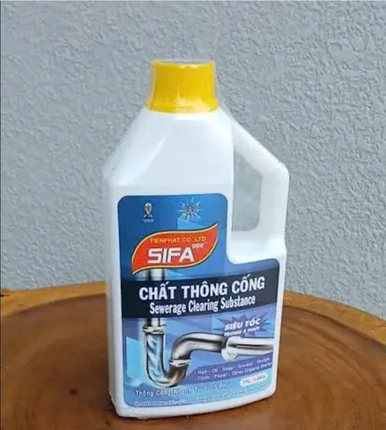 Nước Thông Tắc Cầu Cống Siêu Mạnh Sifa 1.4kg ( Mẫu Mới )