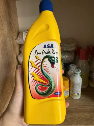 Xua đuổi rắn ASA chai 400ml tinh dầu thiên nhiên (Không cần pha thêm nước) hàng có sẵn, chính hãng