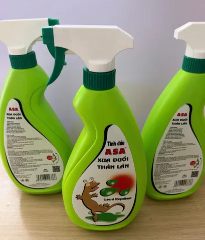 Tinh dầu Xua đuổi thằn lằn ASA chai lớn 600ml (dạng xịt, xịt trực tiếp) có sẵn hàng, tiết kiệm