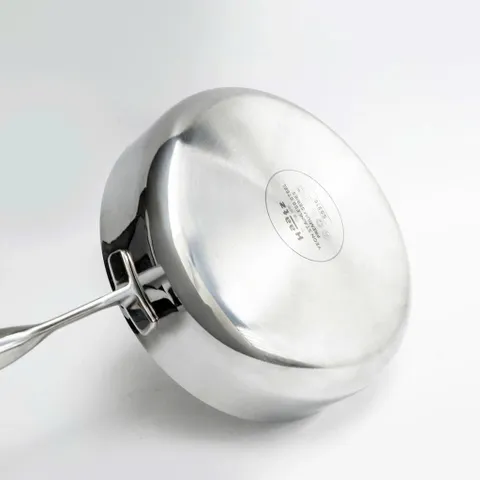 Chảo inox 316 liền khối Haatz HYP526, thành đứng, size 26cm