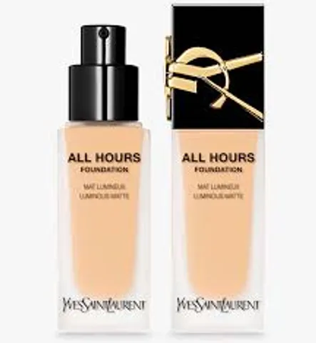 (Hàng ngoại) Kem Nền Yves Saint Laurent YSL All Hours Luminous Matte Tone LC1 - Trang Điểm Cao Cấp, Che Khuyết Điểm Hoàn Hảo, Bảo Vệ Da.