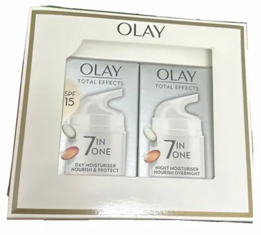 (Hàng Nhập Khẩu) Set kem dưỡng da ngày và đêm Olay Total Effects 7 in One 37ml - làm sáng da, hàng nhập Mỹ 913434