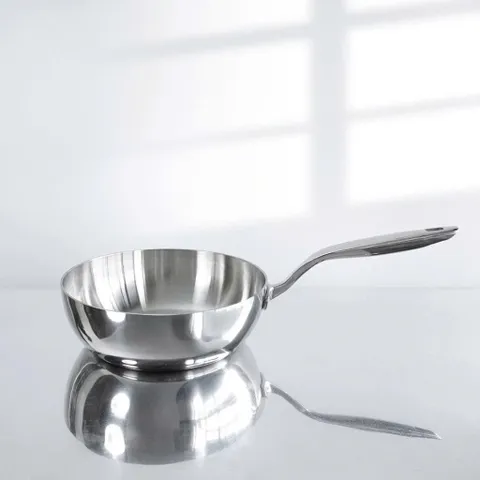Chảo inox 316 đúc liền khối, sâu lòng, Không Nắp Haatz