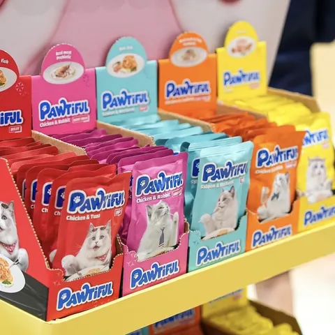 Pate Pawtiful Cho Mèo 70g 5 Vị Sữa Dê, Mousse Và Thạch - Dùng Trực Tiếp, Trộn Hạt