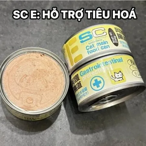 Combo 5–10 Lon Pate SC Mousse 85g Cho Mèo – Kết Cấu Mịn, Lon Tiện Dùng | Petiful