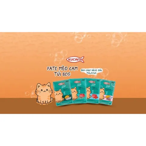 Pate Cho Mèo Trưởng Thành Kucinta Lon 150g 5 Vị Gravy Jelly - Dùng Trực Tiếp, Trộn Hạt