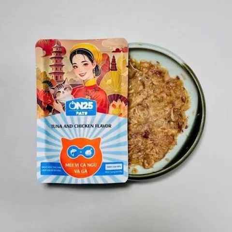 Pate Cho Mèo ON25 80g 6 Vị Tự Chọn - Dùng Trực Tiếp, Trộn Hạt