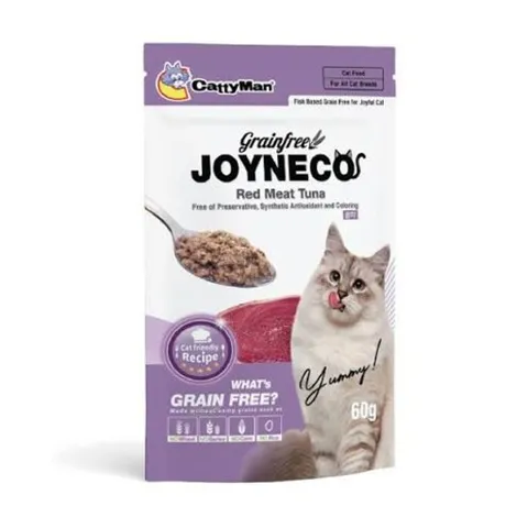 Pate Cho Mèo Joyneco CattyMan 60g 8 Vị Tự Chọn Hoặc Ngẫu Nhiên 1 Gói - Dùng Trực Tiếp, Trộn Hạt