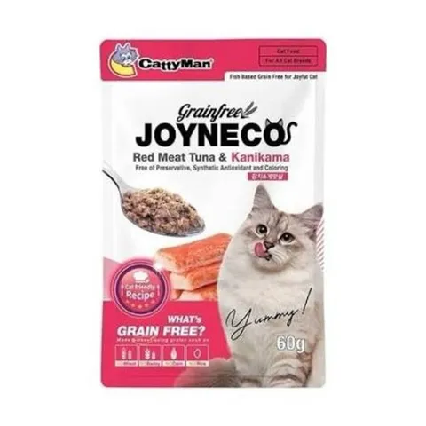 Pate Cho Mèo Joyneco CattyMan 60g 8 Vị Tự Chọn Hoặc Ngẫu Nhiên 1 Gói - Dùng Trực Tiếp, Trộn Hạt