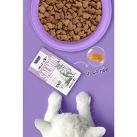 Hạt Cho Mèo Hello Cat Pro 5kg Tuna Cá Ngừ, Salmon Cá Hồi, Hairball - Dinh Dưỡng Hằng Ngày
