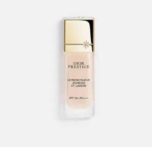 (Chính gốc) Kem Nền Dior Prestige Le Protecteur UV Jeunesse et Lumière SPF 50+ PA++++ Tone Glow - Lớp nền hoàn hảo, bảo vệ da tối ưu, rạng rỡ tự nhiên