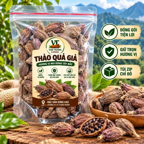 Thảo Quả Đỏ – Gia Vị Nấu Phở, Hầm Xương, Nấu Nước Dùng, Chế Biến Món Ănd