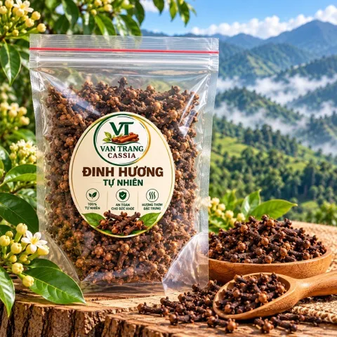 Nụ Đinh Hương Khô Tự Nhiên – Gia Vị Nấu Phở, Hầm Xương, Nấu Ăn, Tạo Hương Thơm 200g, 500g, 1kg
