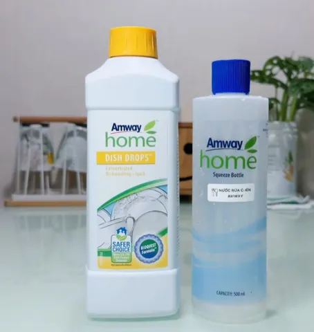 Nước Rửa Chén Đậm Đặc Amway Home™Kèm Bình pha Dish Drops™