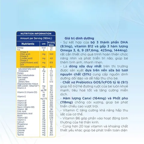Lốc 3 Hộp Sữa pha sẵn Aptamil Super Gold Kid 3*180ml cho bé trên 1 tuổi - chính hãng