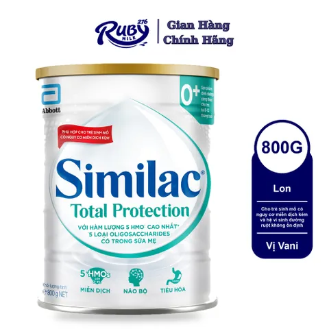 Sữa bột Similac Total Protection 0+ 800G (0 - 12tháng)