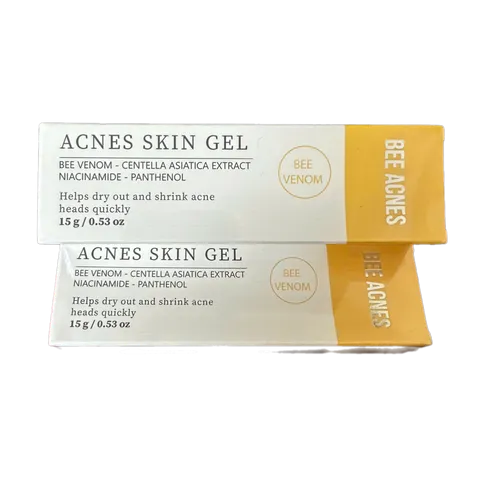Beeacnes Acnes Control Gel Nọc Ong Giúp Giảm Mụn, Ngăn Ngừa Mụn, Làm Dịu Da Mờ Thâm Mụn, Làm Đẹp Da - Tuyp 15g