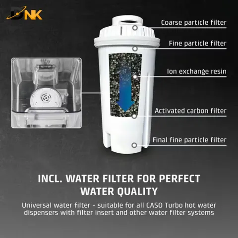 Bình thủy điện CASO HW 770 Advanced 2,7 lít, 13 mức nhiệt