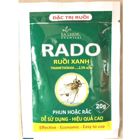 (Chính hãng) (combo 5 gói) THUỐC DIỆT RUỒI RADO 20G - an toàn hiệu quả 920327