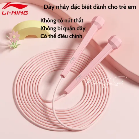 Dây nhảy thể dục trẻ em người lớn LI-NING chính hãng dài 2.8m mã LJSP333