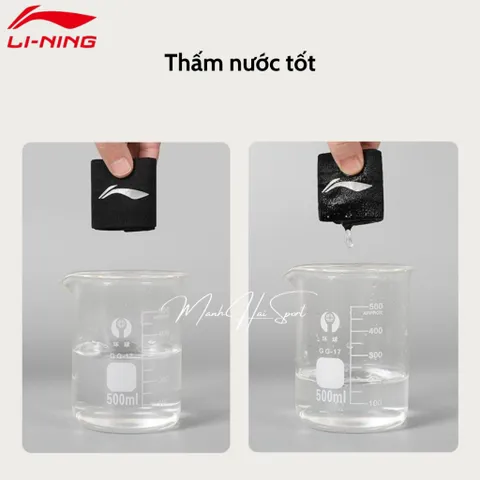 Băng đô thể thao chặn mồ hôi đầu nam nữ Lining băng đô cầu lông yoga chạy bộ phụ kiện thể thao