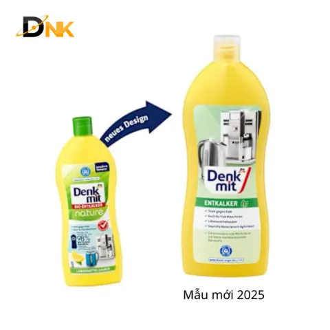 Dung dịch tẩy cặn vôi Denkmit Entkalker 250ml của Đức