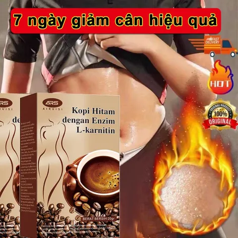 Cà phê đen ít béo 7 ngày giảm cân săn chắc đùi nạc bụng uốn cong cơ thể giảm cân thay thế bữa ăn