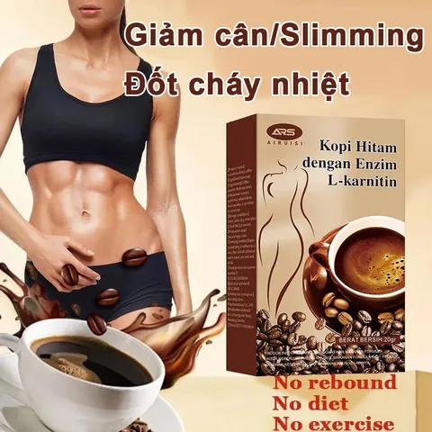 Cà phê đen ít béo 7 ngày giảm cân săn chắc đùi nạc bụng uốn cong cơ thể giảm cân thay thế bữa ăn