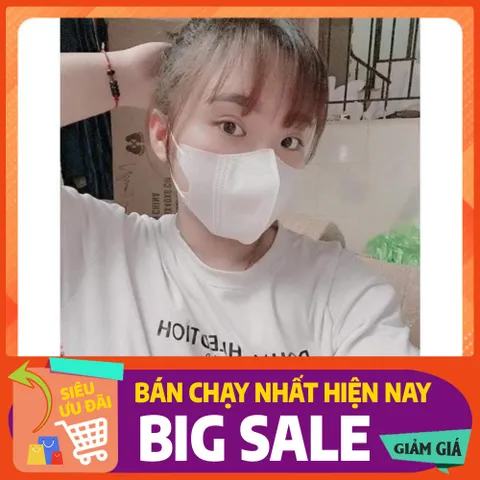 Combo 50 Khẩu trang 5D cao cấp ôm mặt dễ thở