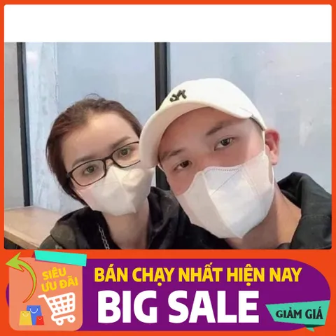 Combo 50 Khẩu trang 5D cao cấp ôm mặt dễ thở