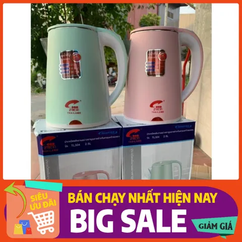 Ấm siêu tốc thái dung tích 2,5 lít