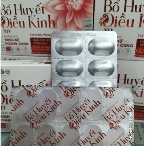 Bổ Huyết Điều Kinh Hộp 20 Viên - Hỗ trợ cải thiện tình trạng kinh nguyệt không đều, đau bụng khi hành kinh