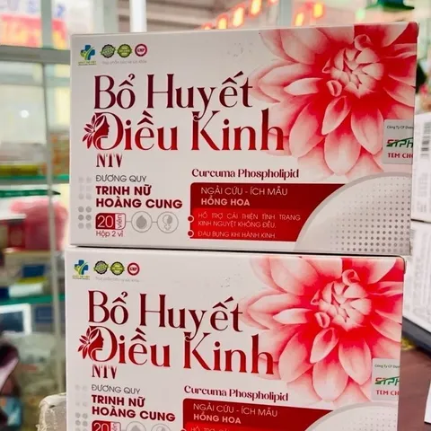 Bổ Huyết Điều Kinh Hộp 20 Viên - Hỗ trợ cải thiện tình trạng kinh nguyệt không đều, đau bụng khi hành kinh