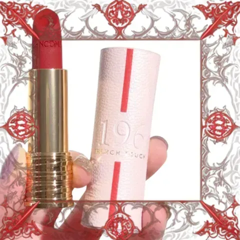 (Chính gốc) Son Lancôme Absolute Perfect Velvet Matte 196 French Touch - Son Môi Chính Hãng Đỏ Cam Sang Trọng, Limited Edition, Chất Son Mịn Mượt